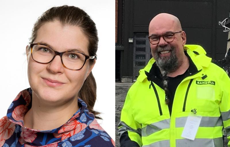 Kimmo Järvinen, Hanna Tolvanen, Ramboll Finland Oy: Kimmo Järvinen, maaperänsuojelun toimialapäällikkö &  Hanna Tolvanen, johtava asiantuntija